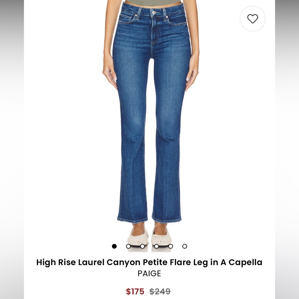 PAIGE High Rise Laurel Canyon Jeans